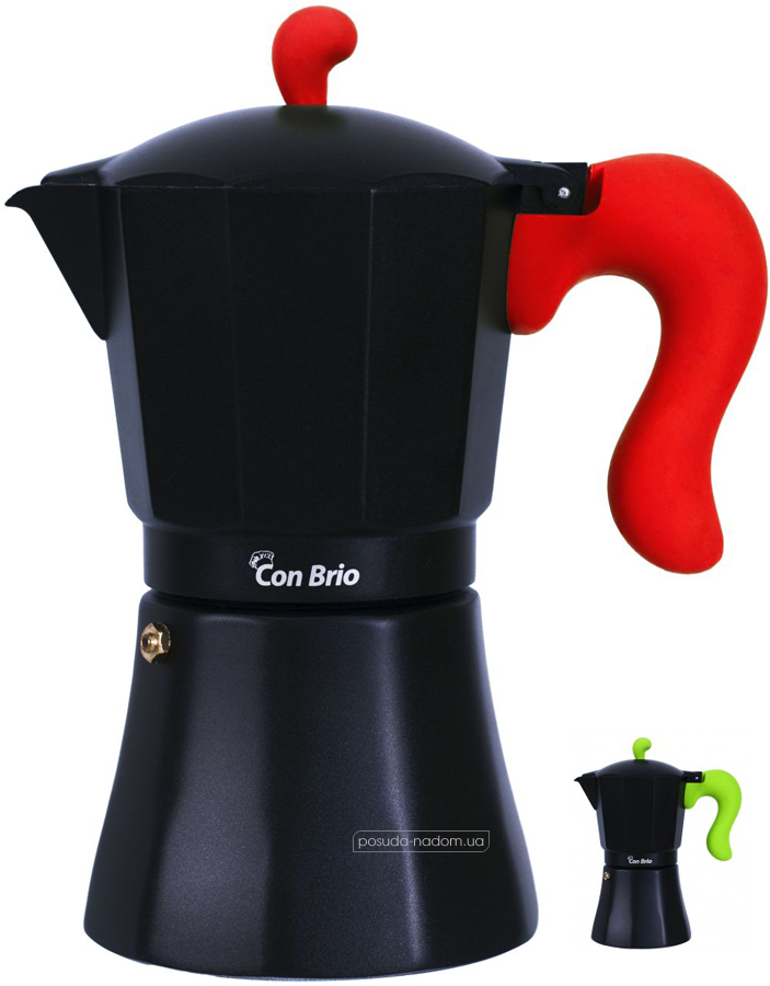 Гейзерная кофеварка Con Brio 6609-СВ 0.4 л