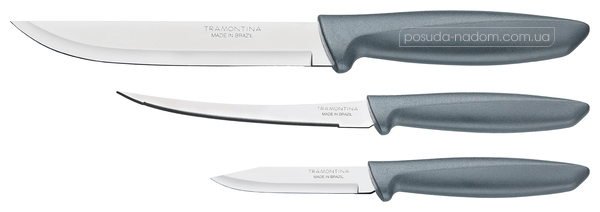 Набор ножей Tramontina 23498/613 PLENUS grey