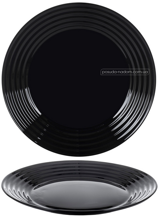 Тарелка десертная Luminarc L7613 HARENA BLACK 19 см