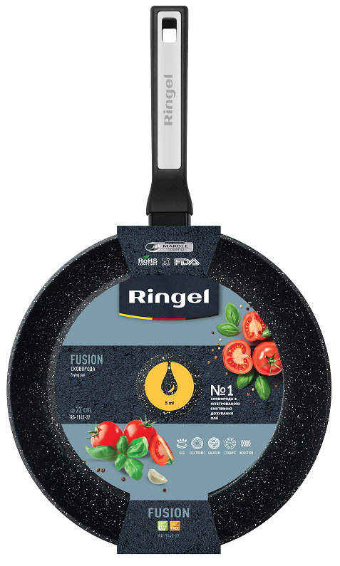 Сковорода RINGEL RG-1145-22 Fusion 22 см в ассортименте