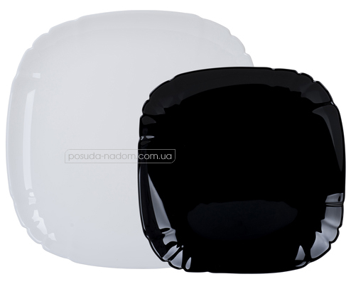 Столовий сервіз Luminarc N5229 Lotusia Black&White 18 пред.