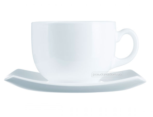 Чайный сервиз Luminarc E8865 QUADRATO WHITE 220 мл
