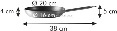 Сковорода Tescoma 606820 GrandCHEF 20 см, недорого