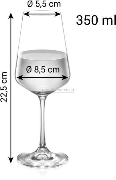 Набор бокалов для вина Tescoma 695912 GIORGIO 350 мл, каталог