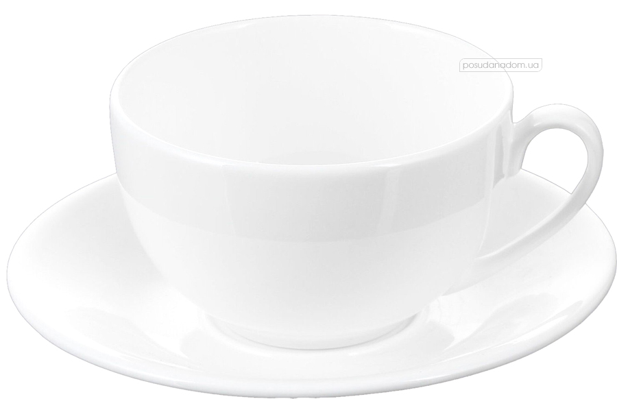 Чашка кофейная с блюдцем Wilmax WL-993188/AB 120 мл