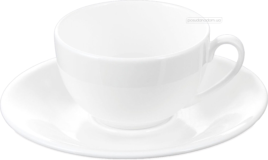 Чашка кавова з блюдцем Wilmax WL-993187/AB 80 мл