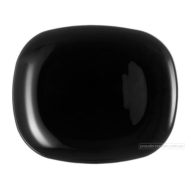 Тарелка обеденная Luminarc E7405 SWEET LINE Black 28 см