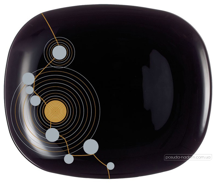 Тарелка обеденная Luminarc E8074 SEQUINS BLACK