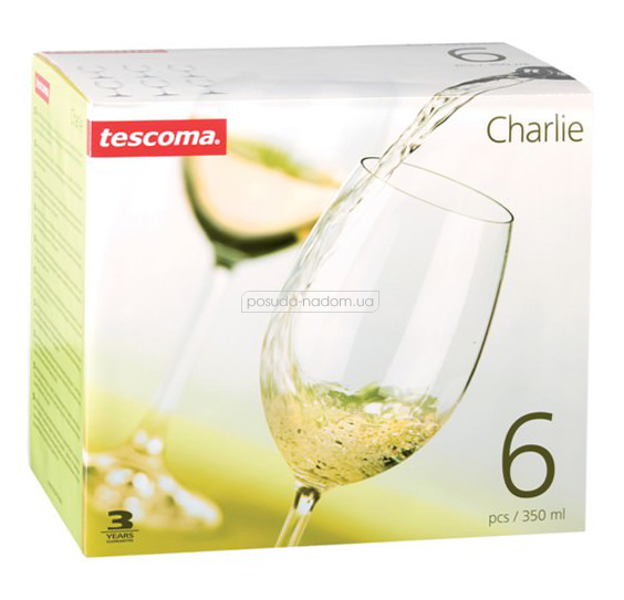 Набор бокалов для вина Tescoma 306420 CHARLIE 350 мл, каталог
