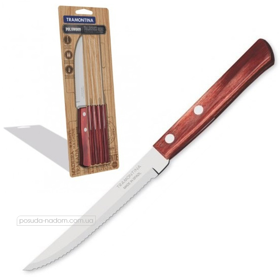 Набор ножей для стейка (красное дерево) Tramontina 21100-675 POLYWOOD