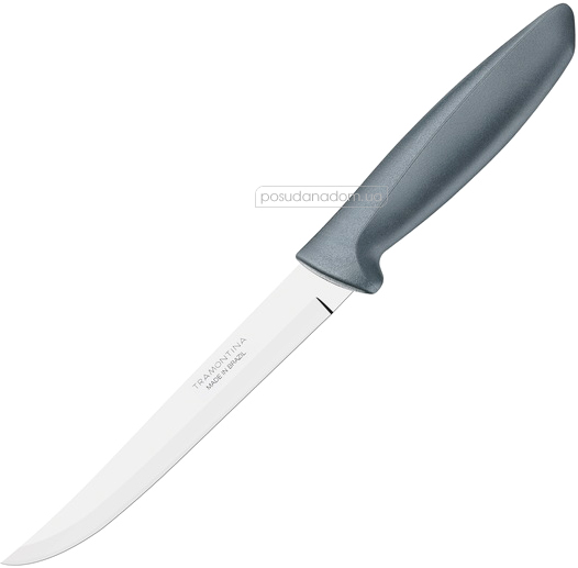 Нож для нарезки Tramontina 23441/166 PLENUS grey 15 см