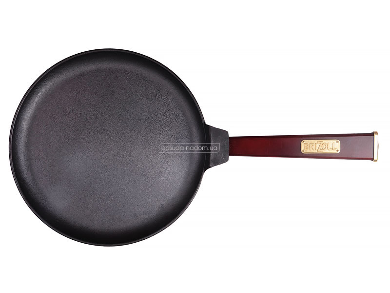 Сковорода чавунна для млинців Brizoll О2415-Р2 Optima-Bordo 24 см, цена