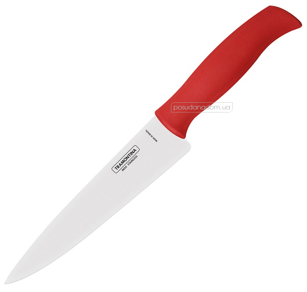 Нож Chef Tramontina 23664/177 SOFT PLUS red 18 см