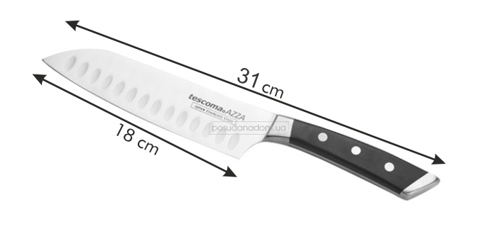 Нож японский Tescoma 884532 Azza 18 см, каталог