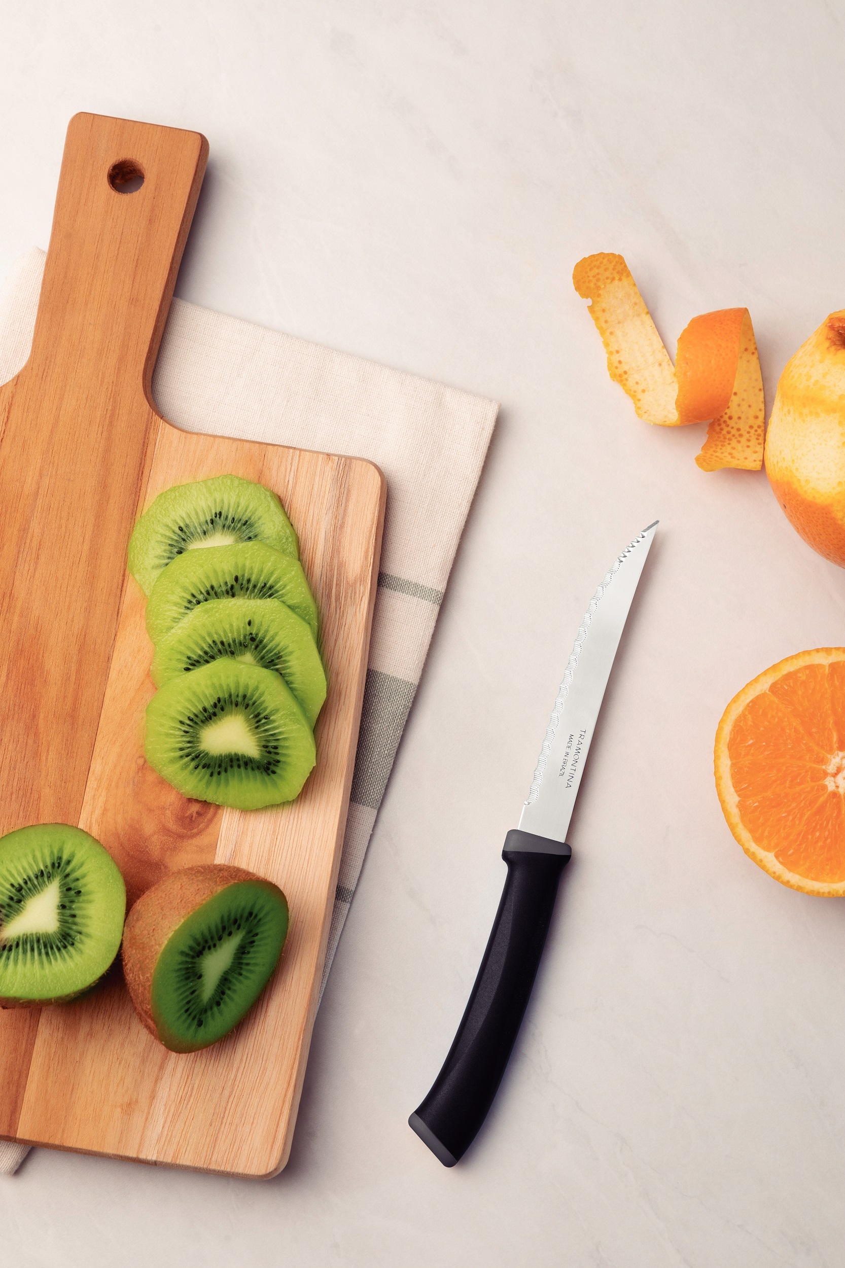 Набір ножів зубчате лезо для овочів та фруктів TRAMONTINA 23494/205 FELICE 12.7 см, цена
