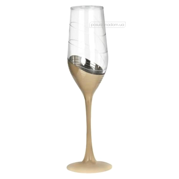Набір келихів для шампанського Luminarc P1651/1 СЕЛЕСТ ЗОЛОТЕ КІЛЬЦЕ 160 мл