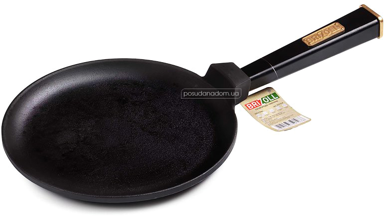 Сковорода для млинців Brizoll О2215-Р1 Optima Black 22 см