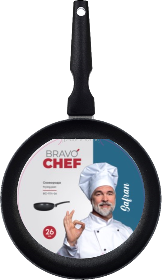 Сковорода Bravo Chef BC-1114-26 Safran 26 см, цвет