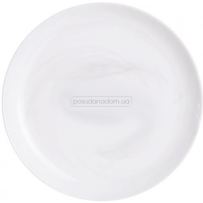 Тарілка обідня Luminarc Q8840 DIWALI MARBLE WHITE 25 см