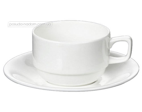 Чашка чайная с блюдцем Wilmax WL-993008 Stella 220 мл