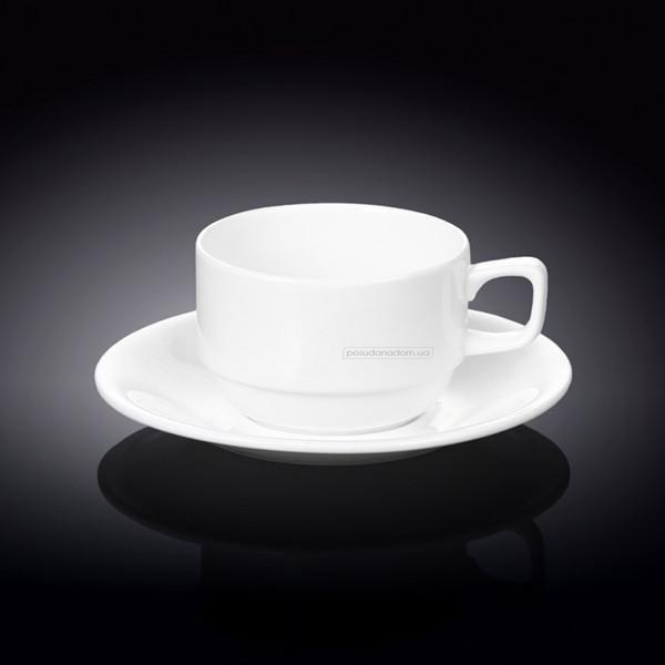 Чашка чайная с блюдцем Wilmax WL-993008 Stella 220 мл, каталог