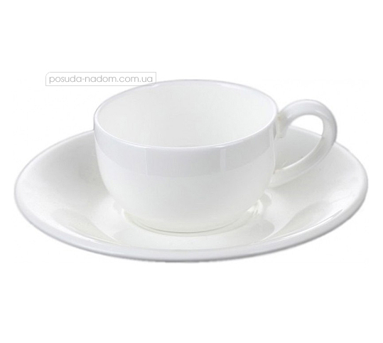 Чашка кофейная с блюдцем Wilmax WL-993002 Olivia 100 мл