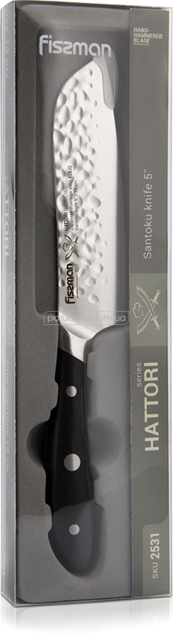 Нож сантоку Fissman 12531 HATTORI 13 см, цвет