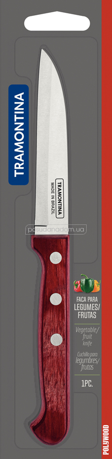 Нож Tramontina 21121/173 POLYWOOD 7.6 см, цвет