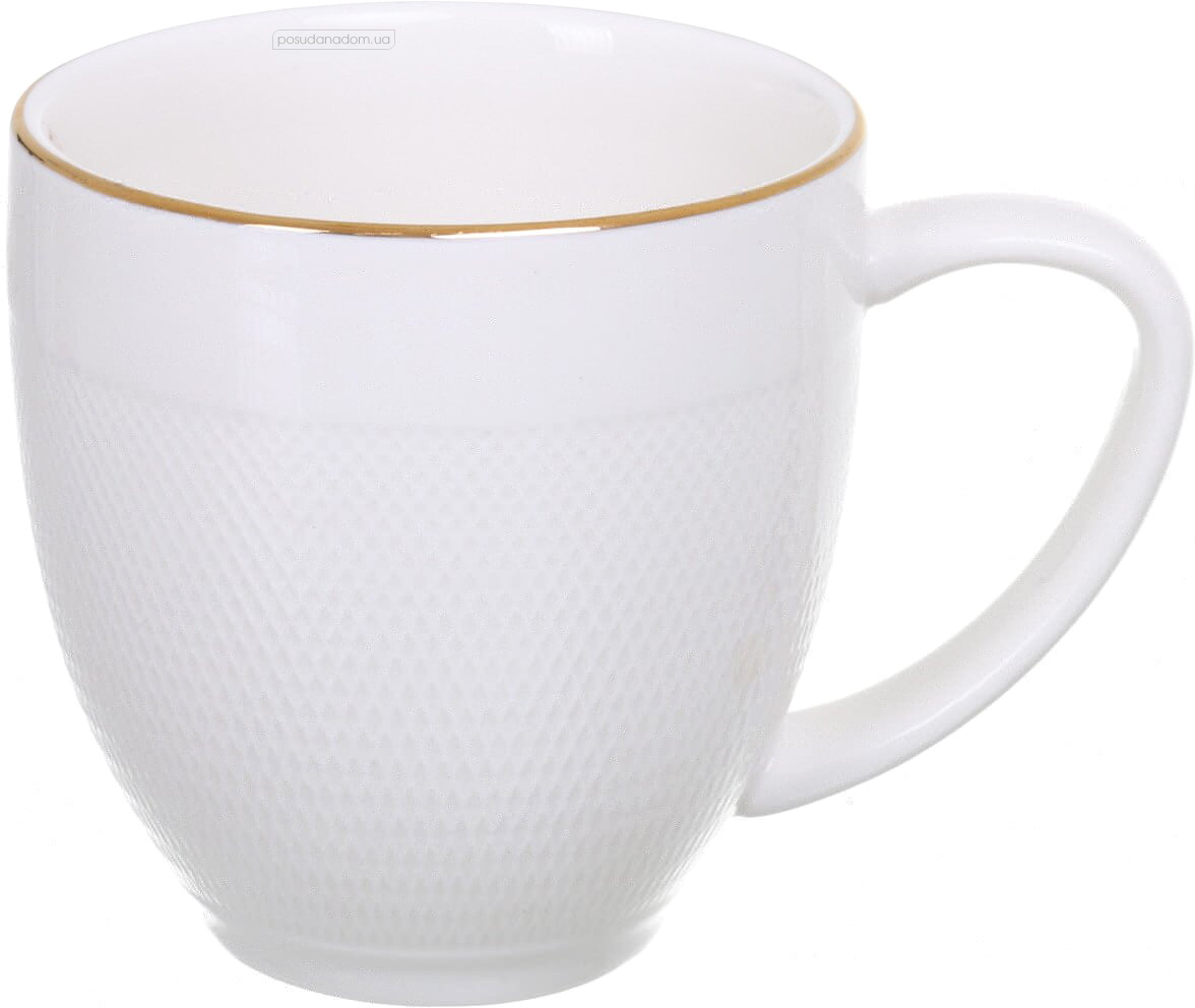 Чашка для чая, кофе Fiora 52233907 Diamond Gold 350 мл