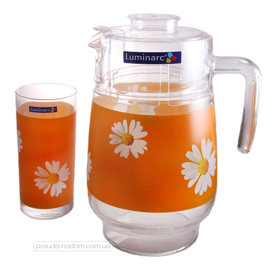 Комплект для напоїв Luminarc G1980 Paquerette Melon 1.6 л