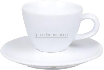 Набір чашка для кави з блюдцем Gural BST02KT00 Caps and More 70 мл