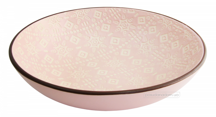 Миска супова Astera A0440-HP22-SP Engrave Pink 20 см
