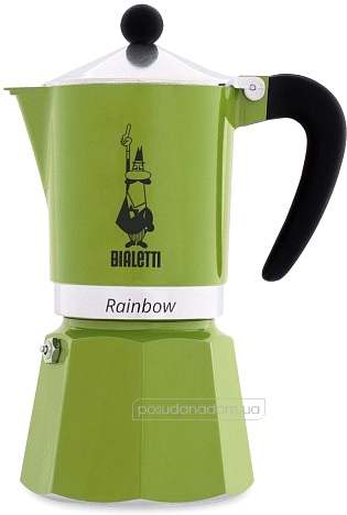 Гейзерная кофеварка Bialetti 0004973 Rainbow 0.3 л