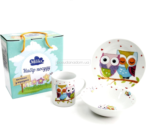 Набір дитячого посуду Milika M0690-TH5761 Sweet Dreams
