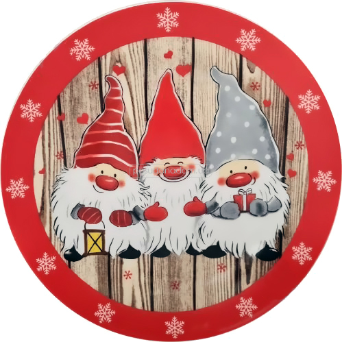 Тарілка десертна Milika М0670-FT20302B Gnomes Party 20 см