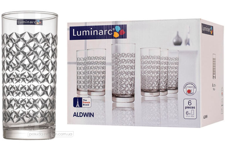 Набор стаканов Luminarc N0752 AMSTERDAM ALDWIN 270 мл