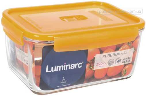 Контейнер для зберігання Luminarc N0886 PURE BOX ACTIVE NEON 2.9 л