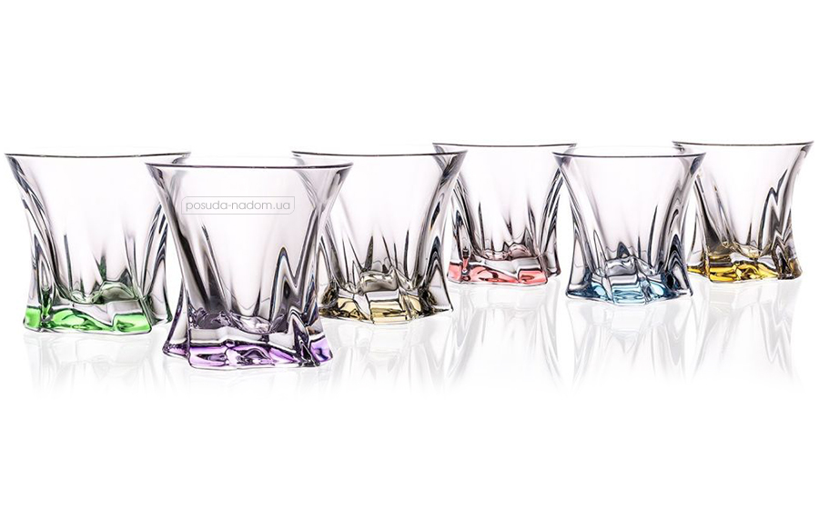 Набір склянок для віскі Bohemia 2ke54/01AC006/320 Cooper 320 мл