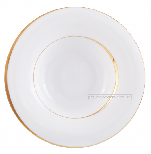 Тарелка суповая DPL 101000874 Mooney Gold 22.5 см