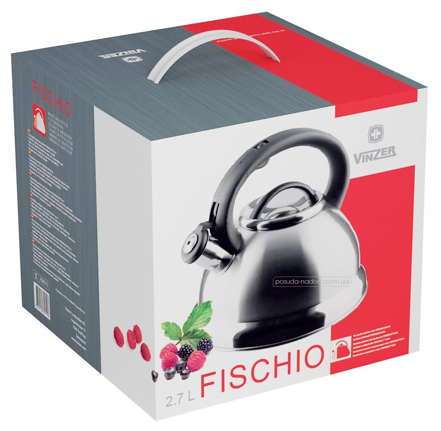 ≡ Чайник Vinzer 89011 Fischio 2.4 л 🍽️ купить в Киеве, Харькове. 🍳 ...