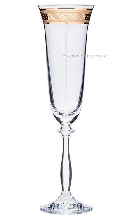 Набір бокалів для шампанського Bohemia 40600-378804-190 Angela 190 мл