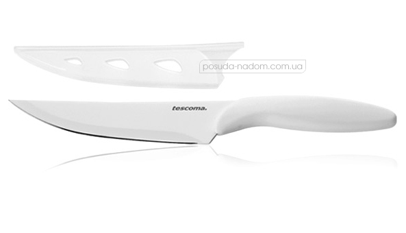 Нож кухонный с неприлипающим лезвием Tescoma 863108 PRESTO BIANCO