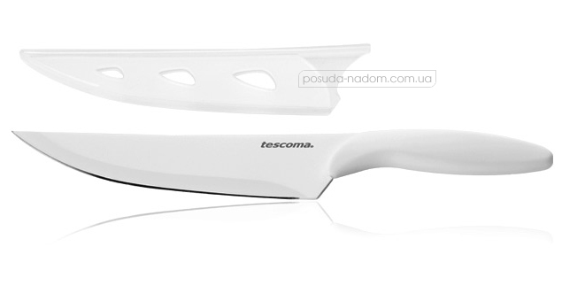 Нож кухонный с неприлипающим лезвием Tescoma 863110 PRESTO BIANCO 17 см