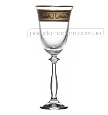 Набір бокалів для вина Bohemia 40600-378500-250 Angela 250 мл
