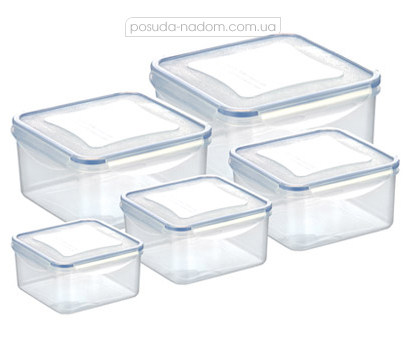 Набор контейнеров Tescoma 892044 FRESHBOX 0.4x0.7x1.2x2x3 л