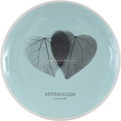 Тарелка десертная Limited Edition HTK-010 MINIMALISM 17.5 см