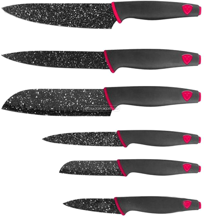 Набор ножей с покрытием non-stick Vincent VC-6200 Fiesta