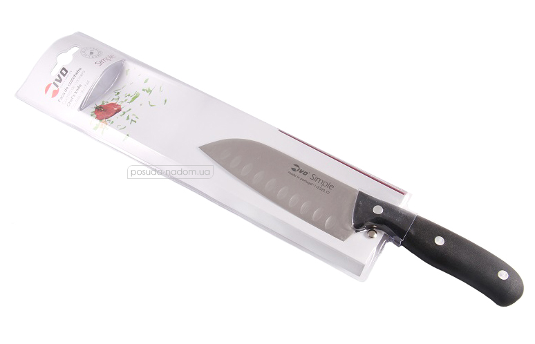 Нож сантоку Ivo 115322.12.01 SIMPLE 12 см
