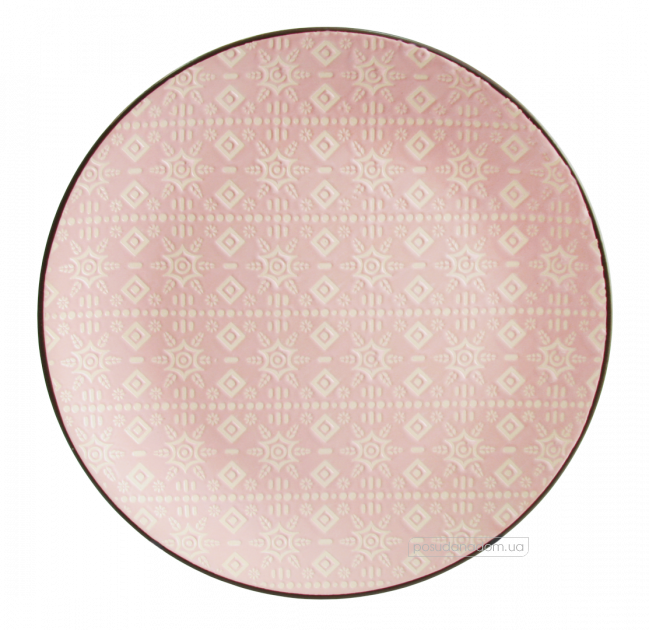 Тарілка десертна Astera A0470-HP22-S Engrave Pink 19 см