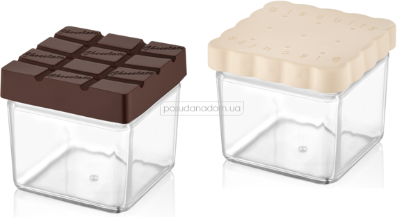 Контейнер Qlux L-00775 Chocolate&Biscuit